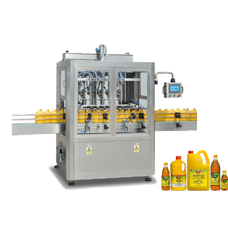 Автоматична машина для розливу рідини в пляшки з оливковою лінією для маркування 