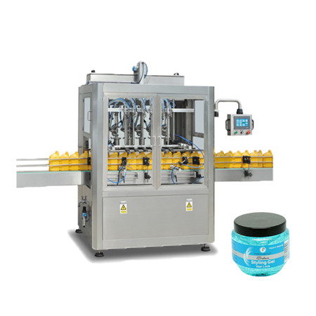 Наповнювач машини для розливу пасти в одну головку з пневматичною пляшкою на 100-1000 мл (G1WGD1000) 