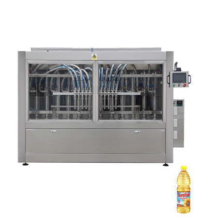 Автоматичний контрольований ПЛК сервопоршневий тип рідини для розливу масла в пляшки Машина для розливу наповнювачів із сертифікатом ISO для пакувальної машини 