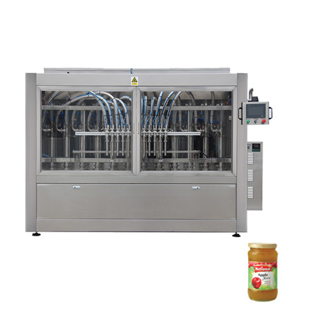Автоматична лінійна поршнева / плунжерна кулінарна олія / їстівна олія / оливкова олія Машина для заповнення укупорок 