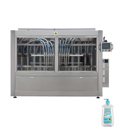Наповнювач машини для розливу пасти в одну головку пневматичної пляшки на 50-500 мл (G1WGD500) 