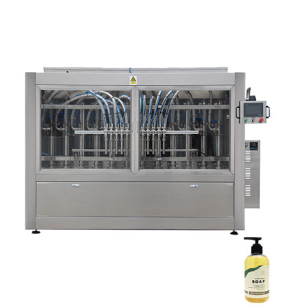 A02 Пневматична машина для розливу рідкої пасти для крему / шампуню / напою / води 