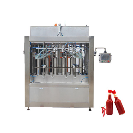Повна автоматична машина для розливу миючих засобів / хімічних рідин 