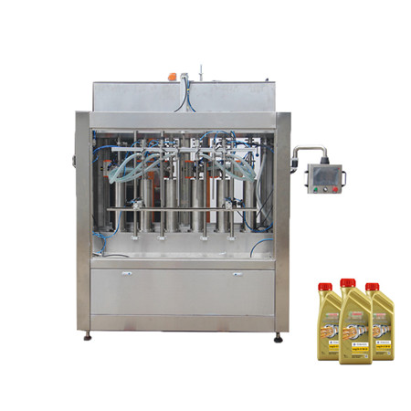 Автоматичний контрольований ПЛК сервопоршневий тип рідини для розливу масла в пляшки Машина для розливу наповнювачів із сертифікатом ISO для пакувальної машини 